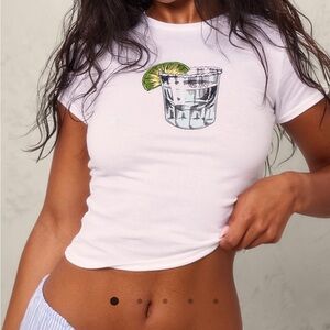 Cropped tequila top